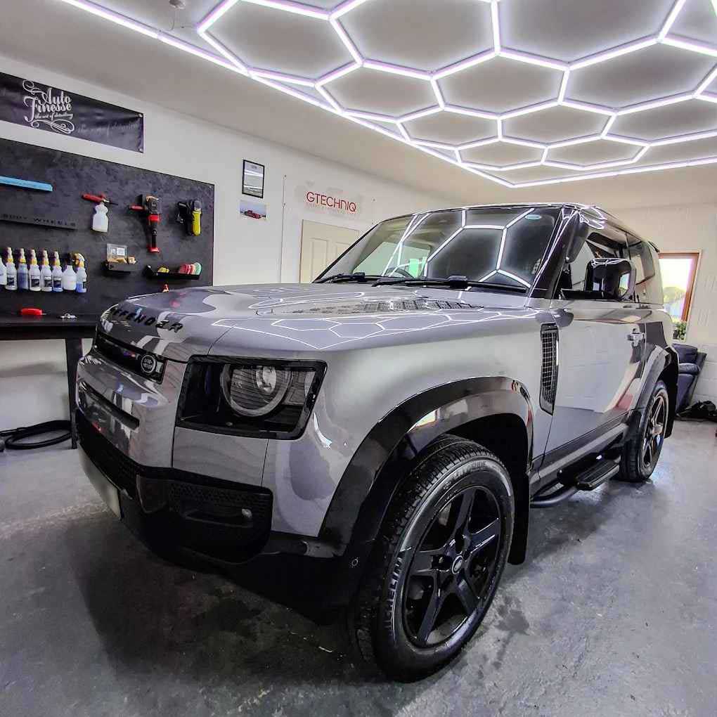 Land Rover Defender at Gleam Auto detailing studio 2 professional-car-detailing-studio.jpg Professional car detailing at Gleam Auto in County Down 3 car-detailing-ceramic-coating.jpg Professional car detailing and ceramic coating at Gleam Auto
